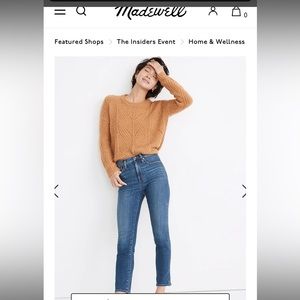 Stovepipe Jeans in Leman Wash: TENCEL™ Denim Edition